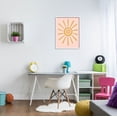 thumbnail image 2 of Stupell Industries Whimsical Sun Rays Pattern Graphic Art White Framed Art Print Wall Art, Design by Nina Seven, 2 of 7