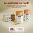 thumbnail image 3 of Snap Supplements Blood Sugar Blend with Chromium Picolinate, Botanicals, Co-Enzymes - 60 Capsules, 3 of 10