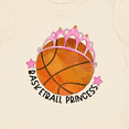 thumbnail image 4 of Inktastic Basketball Princess Tiara Girls Baby T-Shirt, 4 of 5