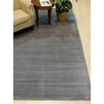 thumbnail image 4 of Gray Solid Handmade Urban Rug, 4 of 4