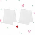 thumbnail image 3 of 2Pcs Acrylic Display Racks A5 Book Shelves Music Record Display Stands Flat Storage Holder, 3 of 8