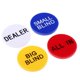 thumbnail image 4 of Paquete de 3 a 6 fichas de póquer Big Little All in y botón de distribuidor para Texas Hold'em 5 piezas, 4 of 7
