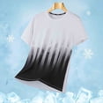 thumbnail image 5 of T Shirts Men Plus Size Short Sleeve Gradient Printing Crew Neck Men Casual Loose Breathable Fast-Drying Ice Silk Blouse, 5 of 6
