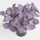 thumbnail image 2 of Billuyoard Hojas de eucalipto Planta artificial Hojas Centro de Hojas Oficina en el hogar Fiesta de boda Decoración Planta Plantas Artificiales violeta Billuyoard HA6648-04B, 2 of 6