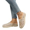 thumbnail image 4 of Women's School Canvas Flat Espadrilles Mesh Shoes, 4 of 9