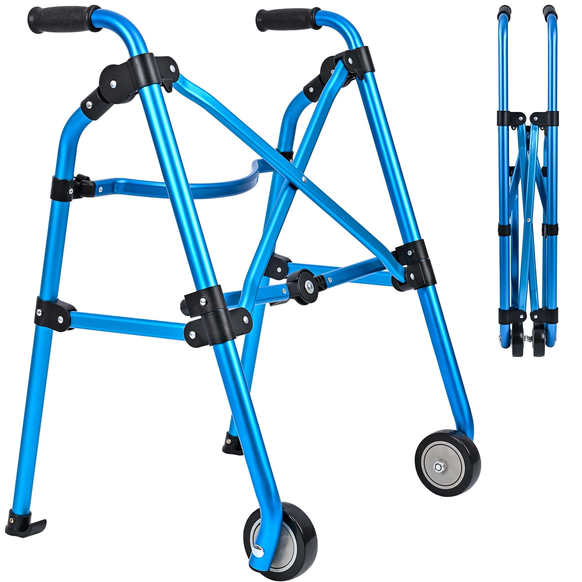 DIYAREA Lightweight Walker for Seniors and Adults, Folding Mobility