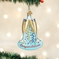 thumbnail image 2 of Old World Christmas Champagne Toast Glass Blown Ornament, 2 of 4