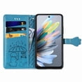 thumbnail image 3 of Funda Cartera FOXDOCK para Motorola Moto G 2025 , Flip PU con Relieve de Gatos y Perros, Tarjetero y Soporte, 3 of 6