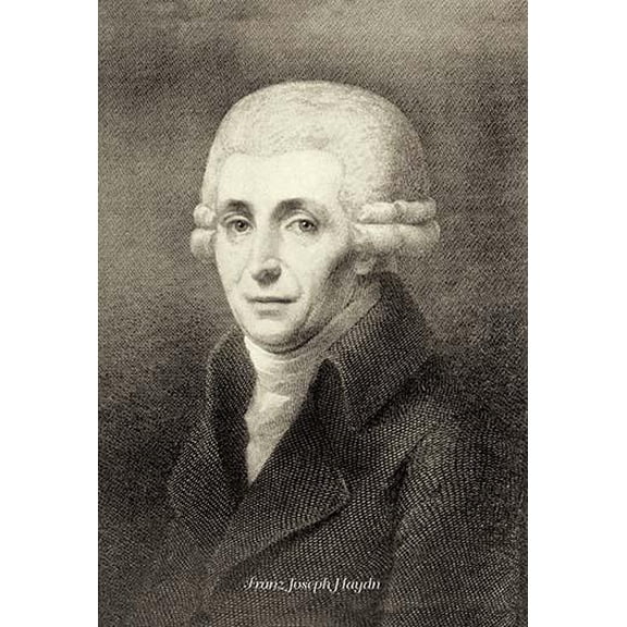 Franz Joseph Haydn-Fine Art Canvas Print (20" x 30")