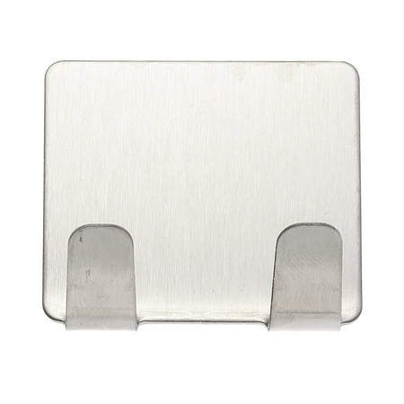 

8 PCS Robe Hooks Stainless Steel No Trace Storage Wall Corrosion Resistant Foyer Towel Sticky