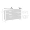 thumbnail image 3 of Sauder La Collection Briarbrook Commode 6 Tiroirs, Finition Barrel Oak, 430262, 3 of 9
