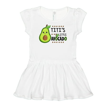 

Inktastic Titi s Little Avocado with Cute Baby Avocado Girls Baby Dress