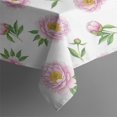 thumbnail image 4 of Pioneer Flower Floral Print Pattern Rectangle Tablecloth 60"x120", Waterproof Polyester Table Cloth, Wipeable Spillproof for Dining Camping Indoor Outdoor, 4 of 6