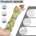 thumbnail image 7 of COEQINE Daisy Arm Cast Covers Wrist Elbow Cast Wound Scratcher Covers Arm Cast Sleeve with Thumb Cover Easy to Put on Wound Care Supplies for Kids Girls Women Size S, 7 of 7