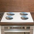 thumbnail image 5 of Round Stove Burner Covers 4 Pcs for Home Decor Cooktop Decorative ,lighthouse blue sky Art, Metal Round Stove Burner Covers 8Inch And 10Inch, 5 of 6