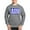 Graphite Gray, variant on CafePress - Greece Flag Sweatshirt - Crew Neck Sweatshirt