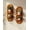 Brown, variant on Bamworld Brown Plant Wall Shelf, Mid Century Modern Decor Hanging Plant stand, 2-Tier Wooden Floating Shelves for Home, Bathroom Bedroom Living Room