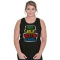 thumbnail image 4 of See Able Not Label Autism Awareness Tank Top T Shirts Men Women Brisco Brands S, 4 of 6