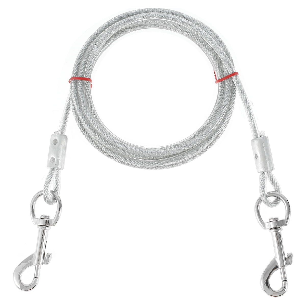 Muross Dog Tie Out Cable,Galvanized Steel Wire Pet Leash,Dog Lead Line