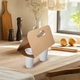 thumbnail image 4 of Soimiss Double Tier Cup Holder Kraft Paper Portable General Users Outdoor Use 10pcs, 4 of 7