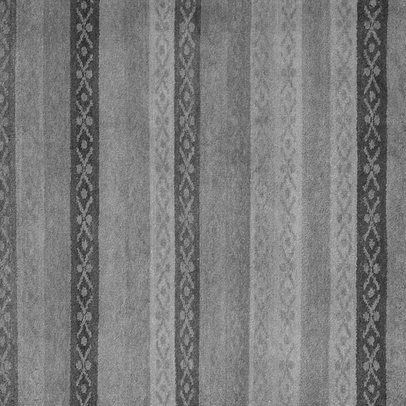 Ahgly Company Indoor Square Oriental Gray Modern Area Rugs, 6' Square