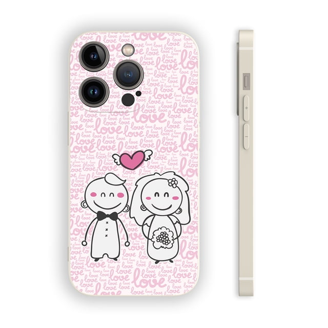 Proteja su iPhone14 Pro Max con una elegante y duradera funda plateada mate de doble capa para teléfono