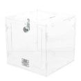 thumbnail image 1 of Clear Acrylic Display Donation Box Ballot Box Ticket Suggestion Container, 1 of 4