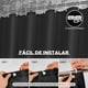 thumbnail image 2 of Cortina De Baño Antimoho SCHIB Cortina De Baño impermeable 180 × 180 Cm negro, 2 of 3