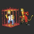 thumbnail image 2 of Men's The Simpsons Devil Flanders  Graphic Tee Charcoal Small, 2 of 5