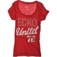 thumbnail image 1 of Camiseta Gráfica Ecko Unltd. 72 Scpnk SS para Mujer Rojo Grande, 1 of 1