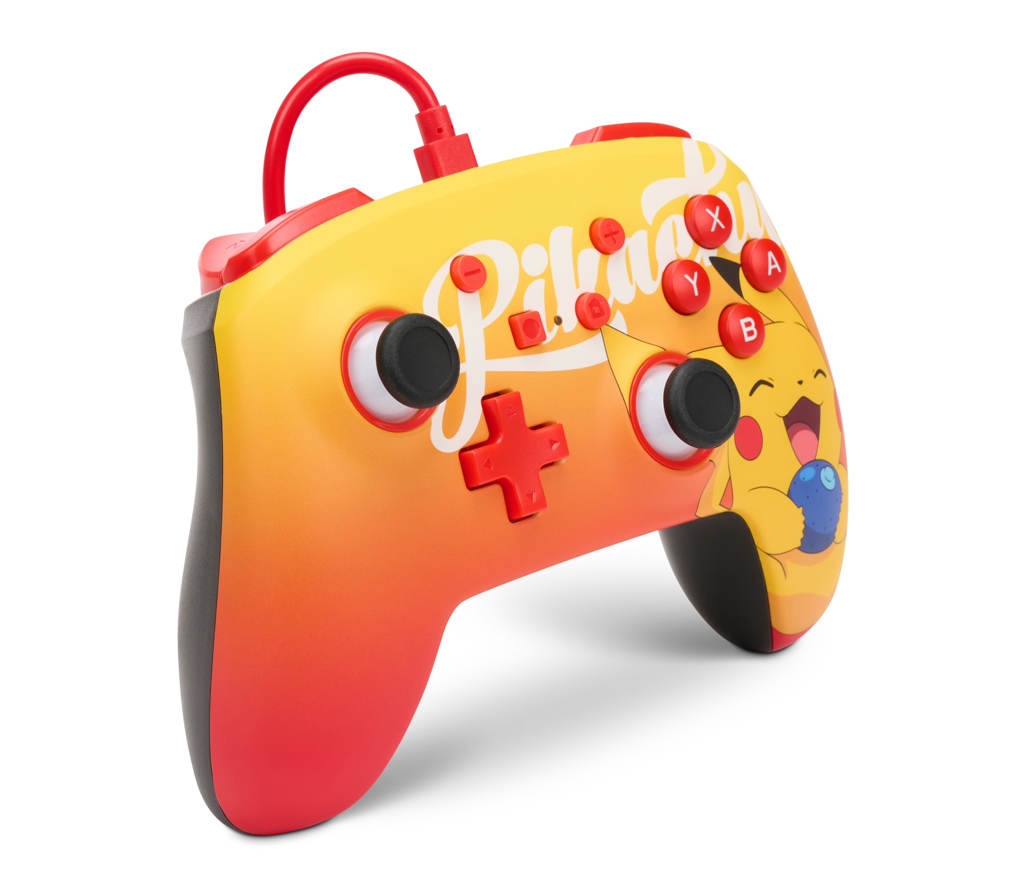 PowerA Enhanced Wired Controller for Nintendo Switch - Oran Berry Pikachu - image 2 of 9