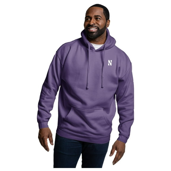 Men's League Collegiate Wear Purple Northwestern Wildcats Essentials 2.0 Fleece Pullover Hoodie