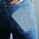 thumbnail image 5 of GOOHOCHY Parches termoadhesivos para ropa vaquera, kit de parches para suéter, camisa, codos, tela, apliques, accesorios, pegatinas de patchwork (azul), 5 of 8