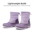 thumbnail image 5 of DREAM PAIRS Boys Girls Mid Calf Snow Boots Water-Resistant Winter Boots Anti-Slip Outdoor Shoes for Toddler/Little/Big Kids, 5 of 6