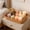Brown, variant on 2026 New Storage Trunks Bag Imitation Rattan Woven Storage Tray Rectangular Wicker Basket For Kitchen Countertop Bathroom Organizer