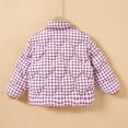 thumbnail image 3 of KyCheLot Winter Jacket for Girls Button Lapel Neck Long Sleeve Jackets Comfy Thermal Windproof Outerwear, 3 of 8