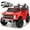 Red, variant on 24V Ride on Cars 2 Seater for Kids, Ford F150 Raptor Battery Powered Ride on Toys Truck with Remote Control, 4 Wheels Spring Suspension, Electric Car for Kids Toddler 3-8 w/Bluetooth & Lights, White
