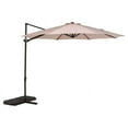 thumbnail image 3 of Grand Patio Outdoor Market Cantilever Steerable Large Umbrella, 10ft, Beige, 3 of 6