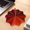 thumbnail image 5 of 3D Printed Expanded Sensory Fidget Star, Printed Hexagonal Anxiety Honeycomb Toy, 3D Printed Fidget Star, Whirling Spiral Design, Fidget Hexagon Toy Red/M, 5 of 6
