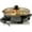 Copper, variant on OVENTE 12 Inch Electric Skillet and Frying Pan with Nonstick Coating, 1400W Power, Adjustable Temperature Control, Tempered Glass Lid with Vent and Cool Touch Handles, Copper SK11112CO