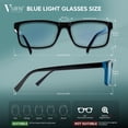 thumbnail image 2 of Gafas bloqueadoras de luz azul VMJFBJ para mujer/hombre, 2 of 8