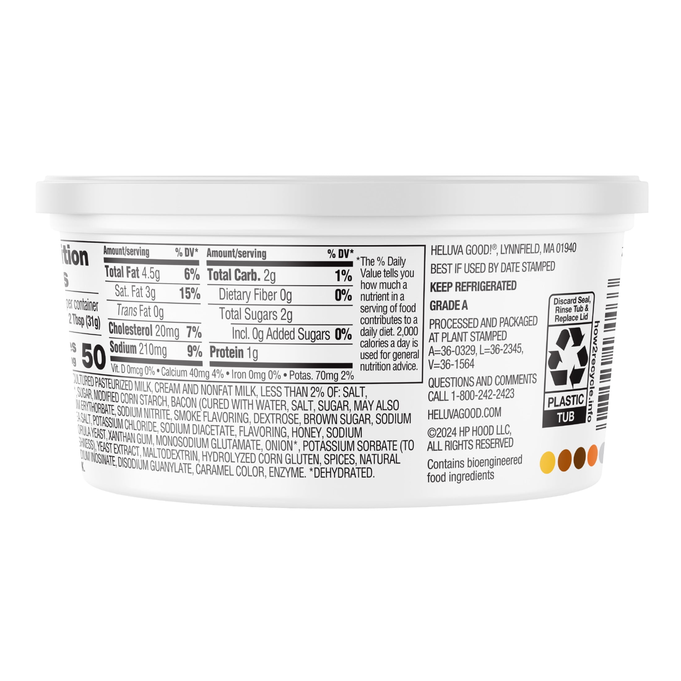 Heluva Good! Bacon Horseradish Dip, 12 oz