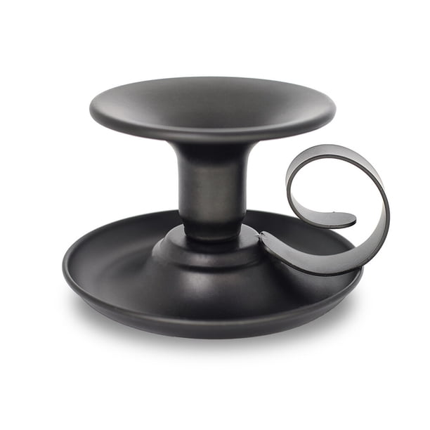 Candelabro ornamental de 2 piezas Toystoory para sala de estar soporte para restaurante Negro