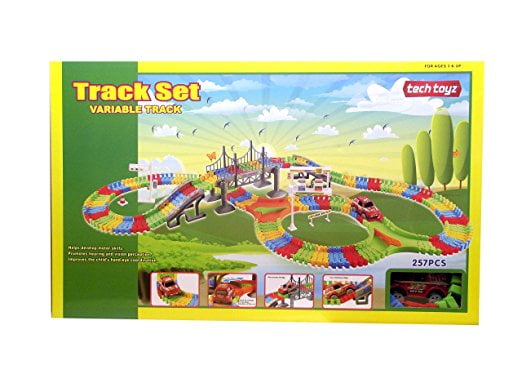 track set variable track car