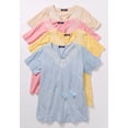 thumbnail image 2 of Roaman's Women's Plus Size Embroidered Notch-Neck Tassel Tunic, 2 of 2