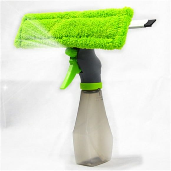 TIMIFIS Car Cleaning 3 in 1 Window Cleaner Spray Bottle Wiper Squeegee Microfibre Cloth Pad Kit - Spring/Summer Savings Clearance