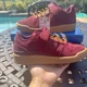 thumbnail image 3 of Ad-id-as Forum Low Collegiate Burgundy Gum Men's Athletic Shoes GX7077 Size 5, 3 of 6