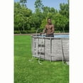 Bestway Power Steel Swim Vista 14 x 8 x 3.3 Foot Pool Set with Pump