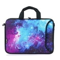 thumbnail image 2 of Richen 11 11.6 12 12.5 13 Pulgadas Estuche Para Computadora Portátil/Chromebook/Ultrabook/Pc Messenger Bag Tablet Estuche De Viaje Funda Con Asa De Neopreno Con Hombro (Galaxy De 11-13.3 Pulgadas), 2 of 5