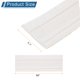 thumbnail image 2 of Moldura autoadhesiva 3D Uxcell de 89"x3.1" flexible para pegar y colocar, para sellar huecos en espejos de pared, puertas y armarios, blanca, 2 of 6